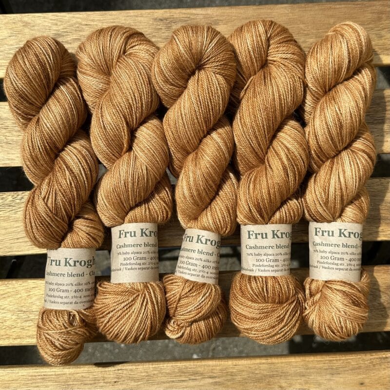 Fru Kroghs Cashmere blend classic - Spice